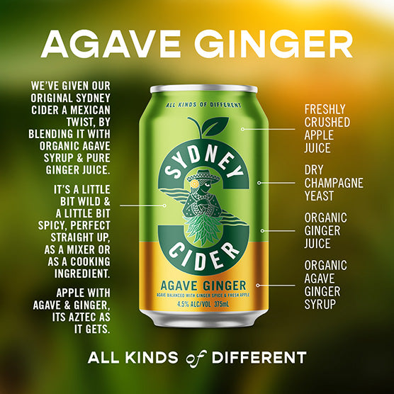 Agave Ginger Cider
