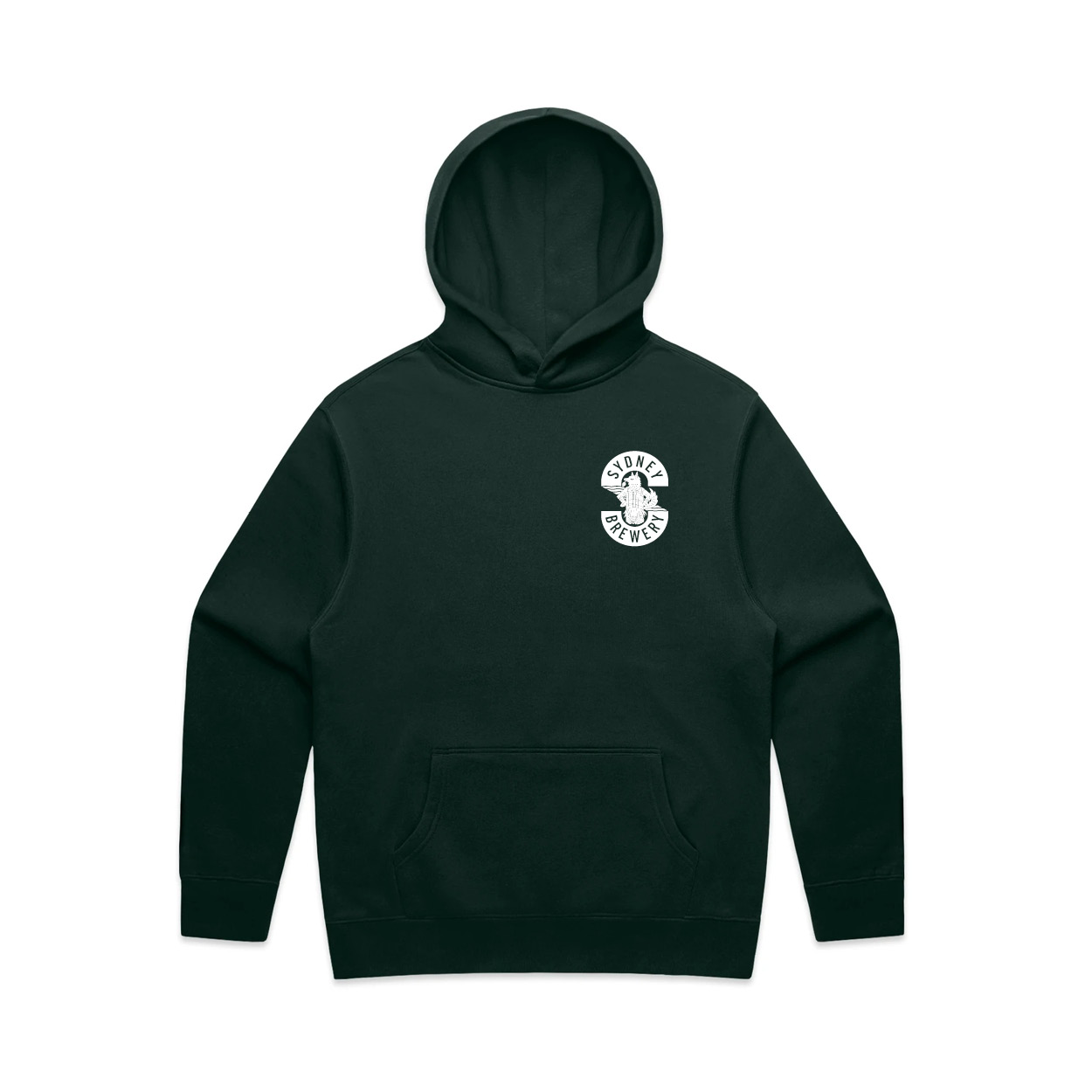 Sydney Brewery Lumberjack Hoodie Pine Green