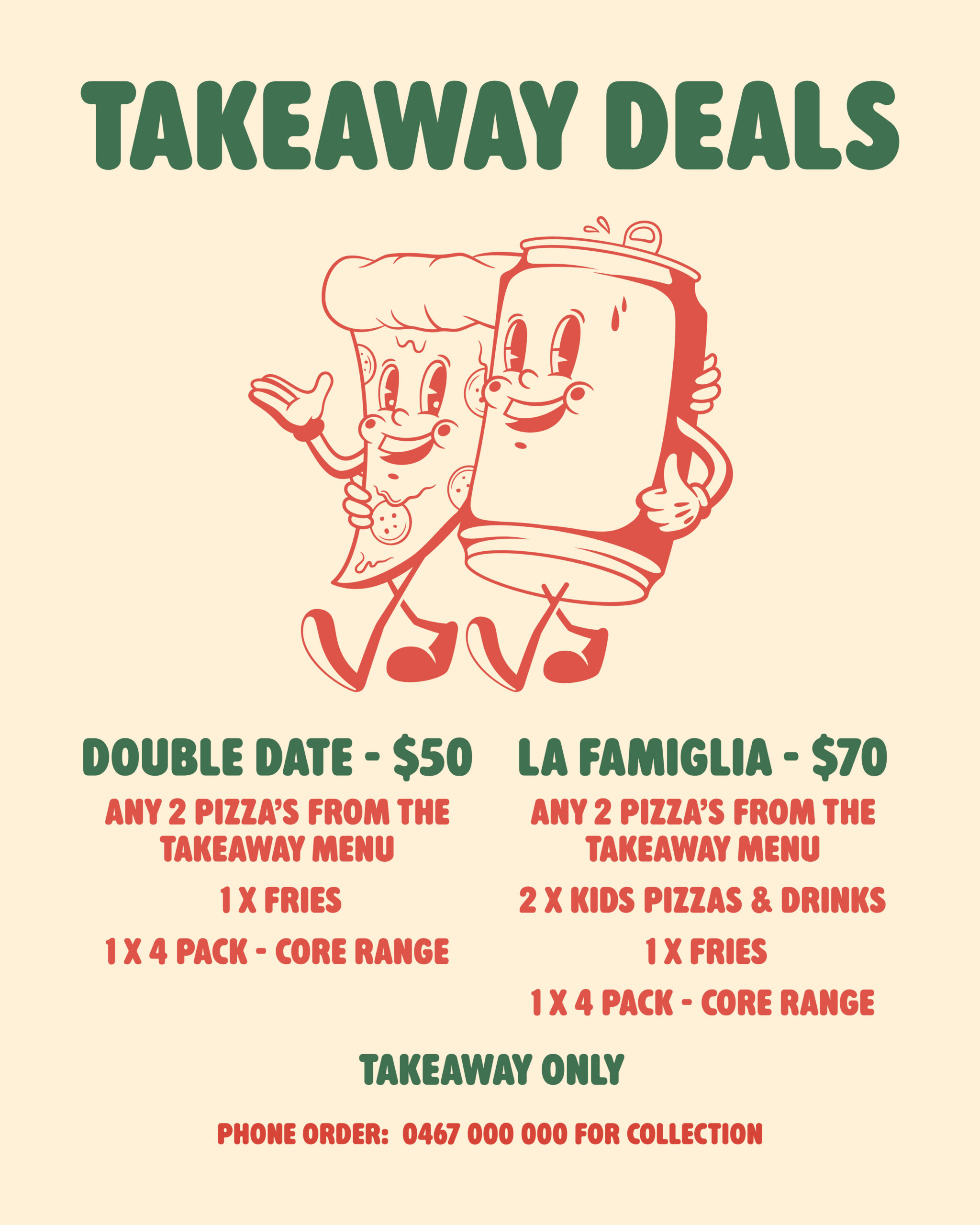 SBR Pizza Takeaway Menu - Social V2