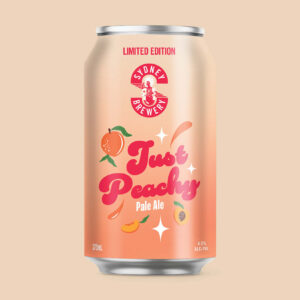 Just Peachy Pale Ale Cans 375mL