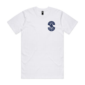 Sydney Brewery Rozelle Navy Logo T-Shirt White