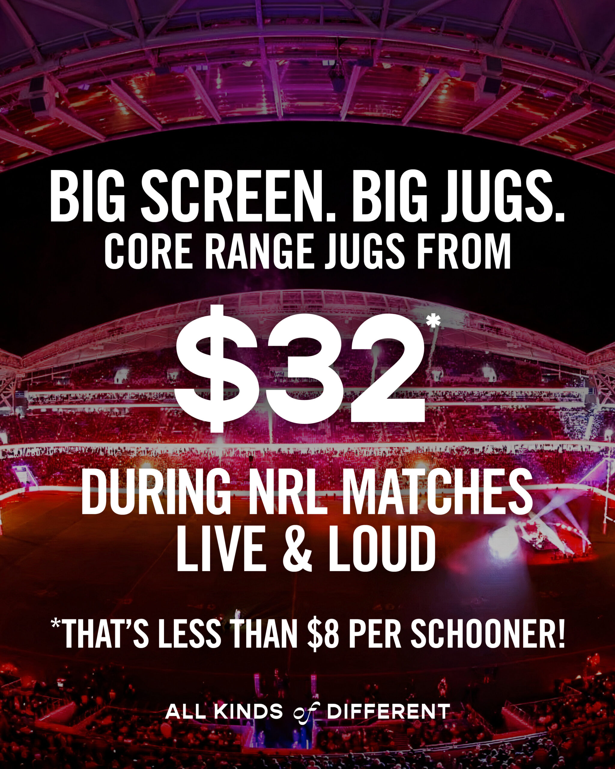 Big Screen. Big Jugs. (SBA) - Social