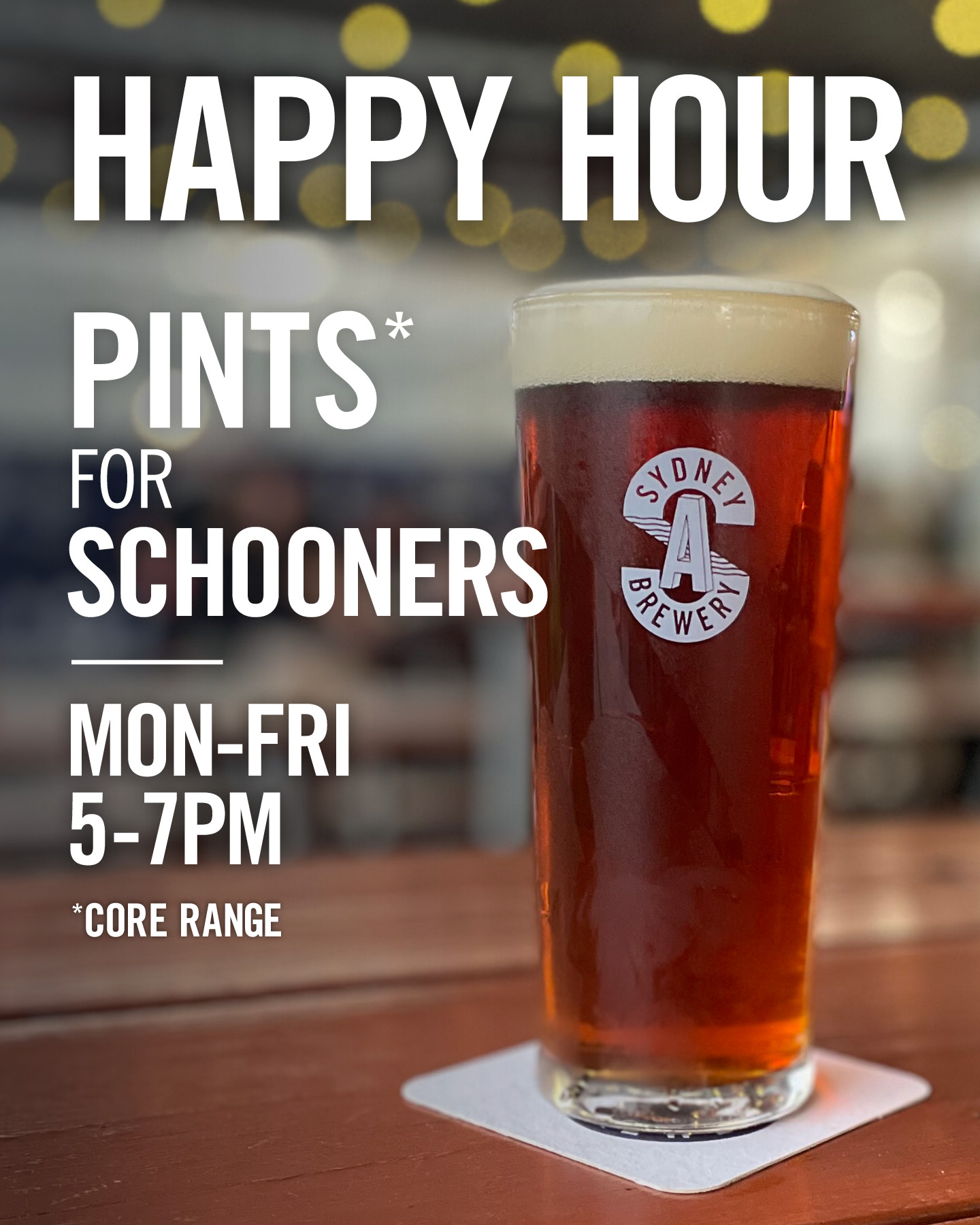 Happy Hour - Pints for Schooners - Web
