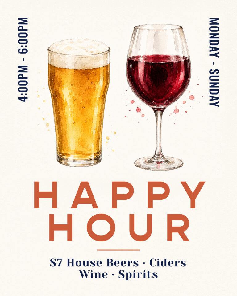 SBSH Happy Hour (Pint + Wine) - Social