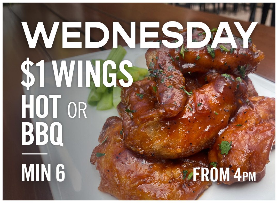 Wednesday Wings - SBA Daily Specials 3 (Crousel)